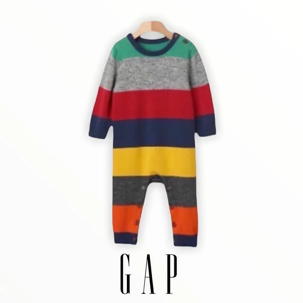 GAP Knitted Striped One Piece